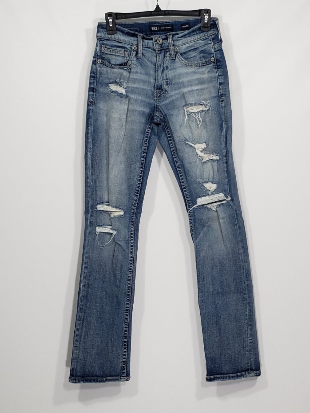 BUCKLE BKE  Jake Straight . Distressed Men's Jeans  28 X 32
